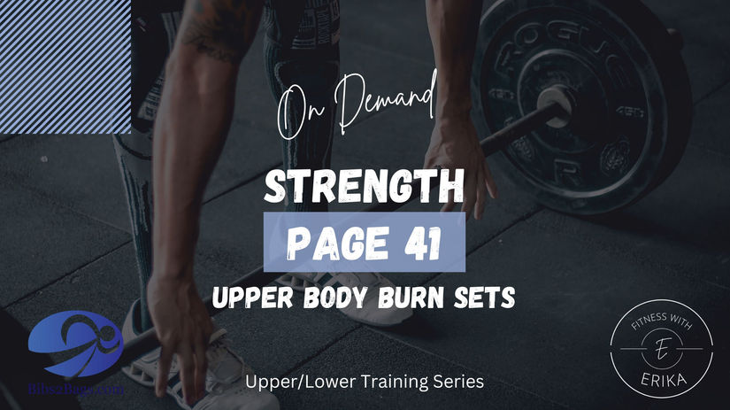 Page 41 | Upper Body Burn Sets